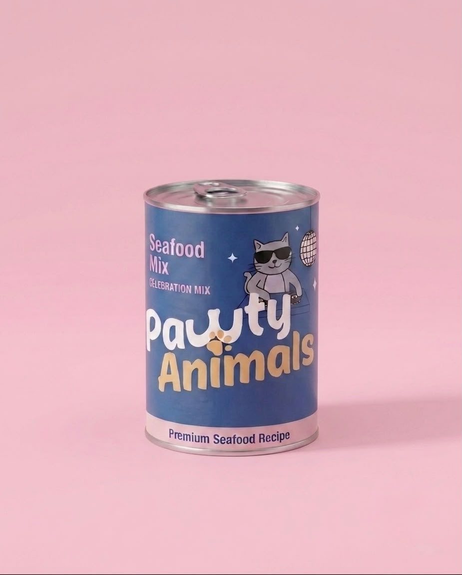 Seafood Mix Pawty Animals can